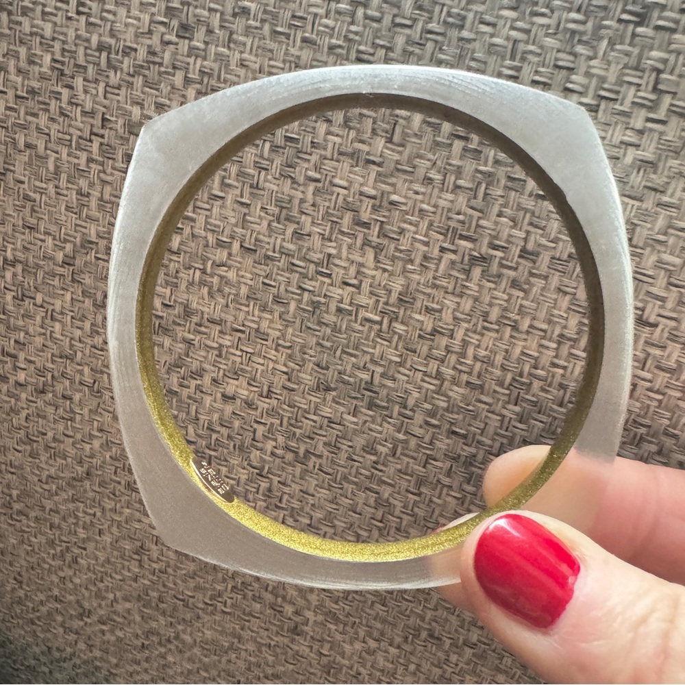 Alexis Bittar Soft Square Lucite Bracelet